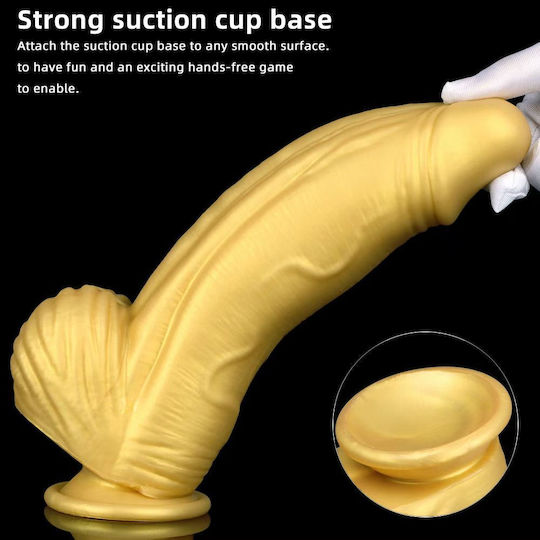 Kinksters Ρεαλιστικό Dildo Χρυσό