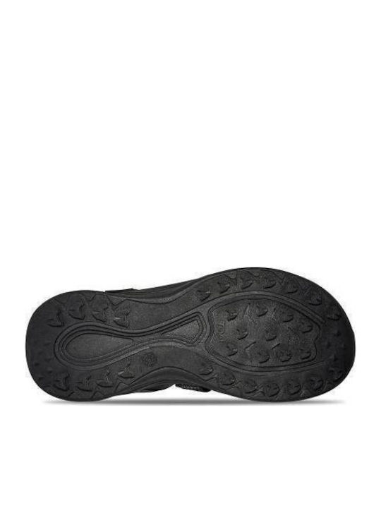 Women's Sporty Black Sandals