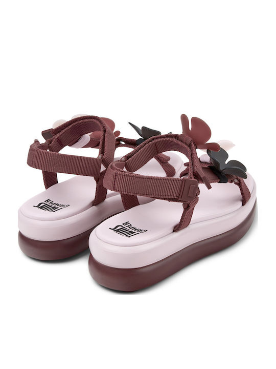 Pelotas Flota Leather Women's Sandals Burgundy