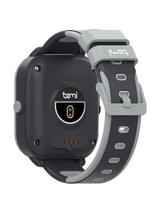 Bemi Kids' 4G Smartwatch with GPS & Camera Grey