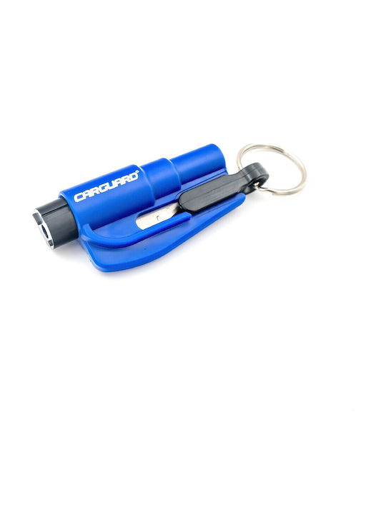 Set 1 Notfall Auto Schlüsselanhänger Carguard Sicherheitsgurt Cutter + Fensterbrecher Hammer