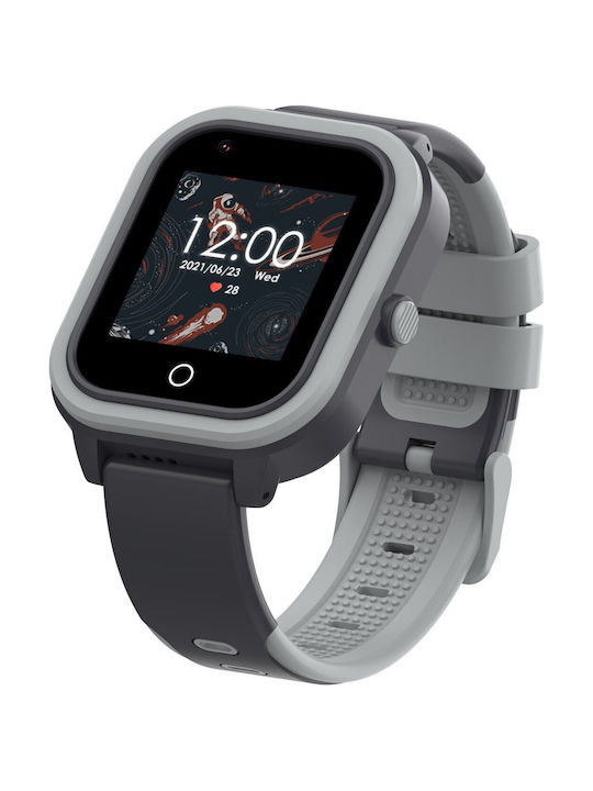 Bemi Kids' 4G Smartwatch with GPS & Camera Grey