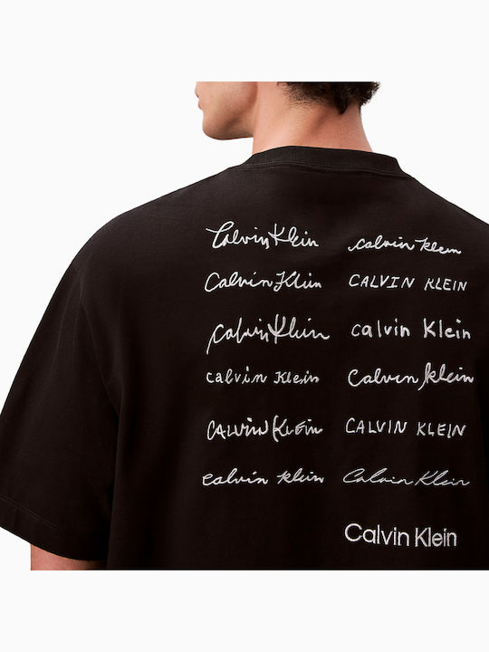 T-shirt Μαύρο