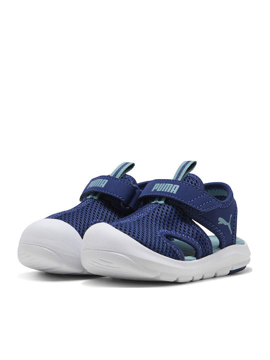 PUMA Sandale Tip Pantof Fun Racer Sandal Albastru