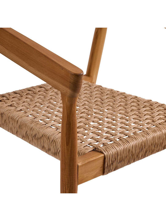 Scaun De Exterior Din Lemn Amora Natural