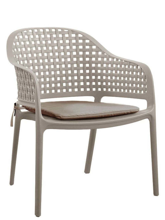 Outdoor Armchair Rattan Cuba-i Mocha