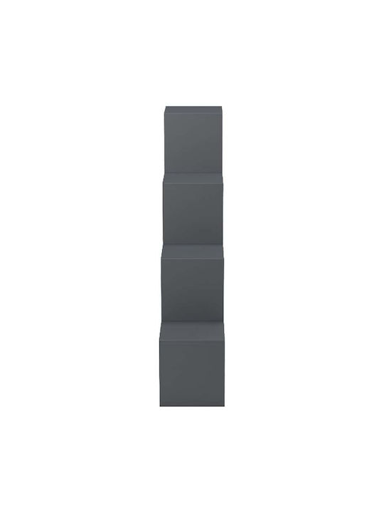 Етажерка Scala Антрацит 129.5x29x129.5см