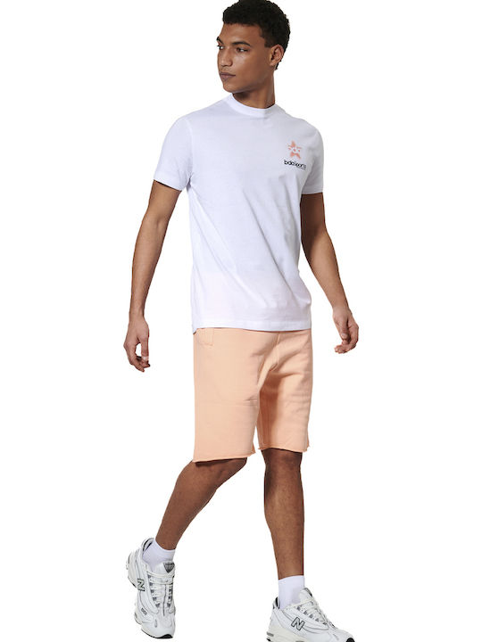 Pantaloni Scurți Sport Bărbați Salmon Portocalii
