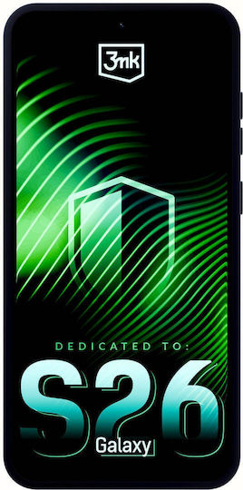 3MK Rückseitencover aus Silikon / Kunststoff Schwarz (Galaxy S26)
