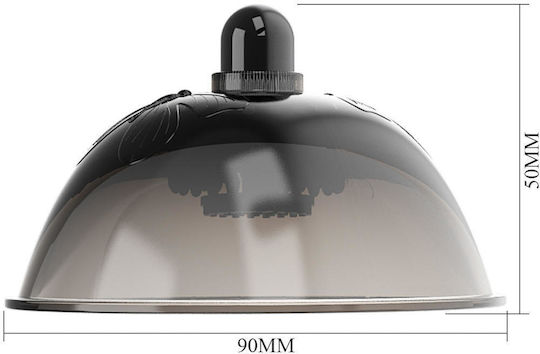 Pretty Love Breast Massager Αναρροφητής Θηλών Μαύρος
