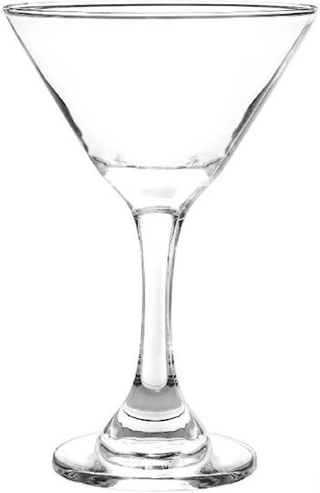 Cristar Martini Set of Cocktail/Drinking Glasses Made of Glass 274ml 0801431 24 Pieces