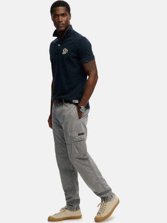 Ovin Cargo Trousers in Relaxed Fit Grey