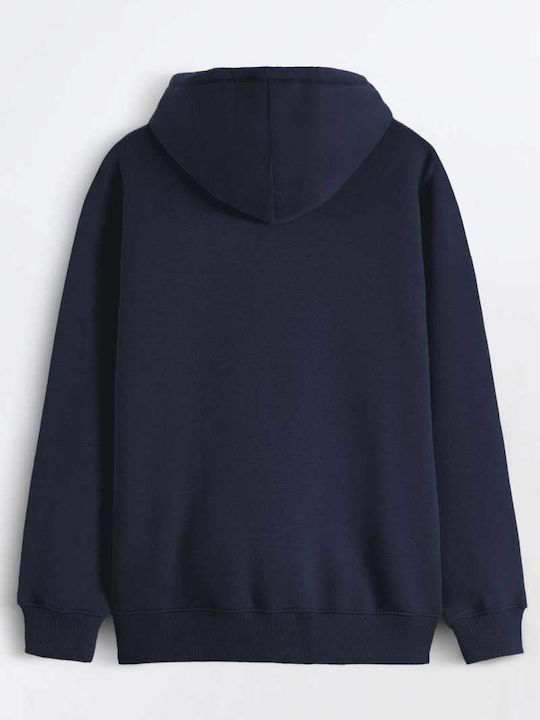 Hooded Sweatshirt Dark Blue H0074N
