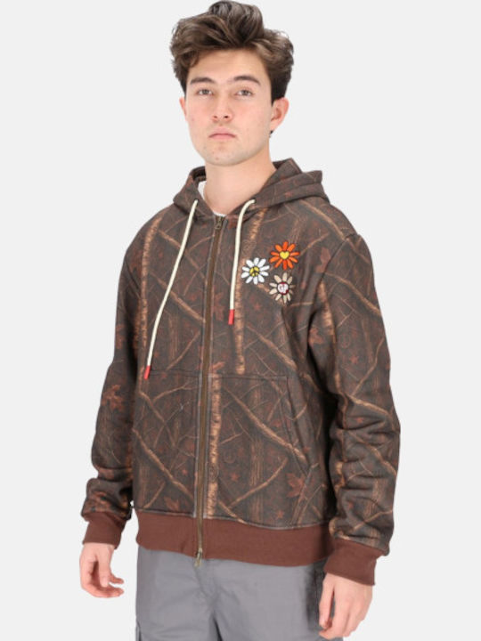 Ζακέτα με Κουκούλα Camo