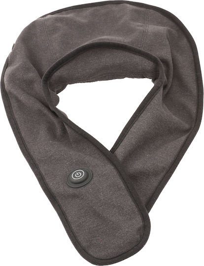 Massage Pillow for Neck & Back with Infrared Heating Gray