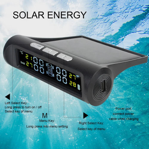 Digital Tire Pressure Control System