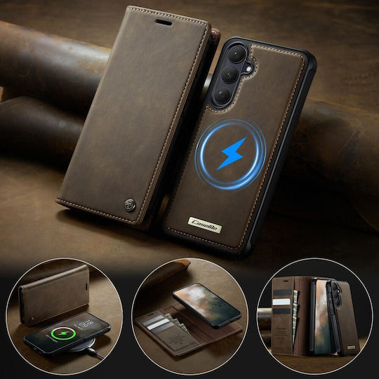 Caseme Book Silikon Braun (Galaxy S26+)