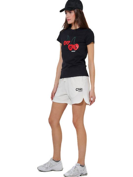 Women's Shorts Ecru