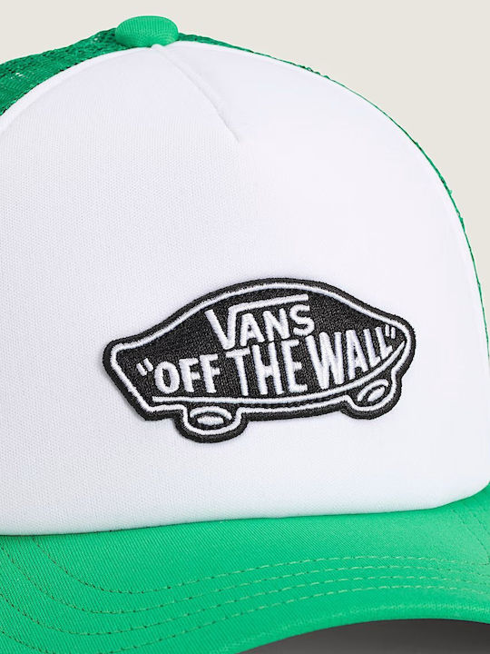 Vans Unisex Classic Patch Trucker Hat Vivid Verdant Green Vn00066xflx Vans Unisex Classic Patch Trucker Hat Vivid Verdant Green Vn00066xflx