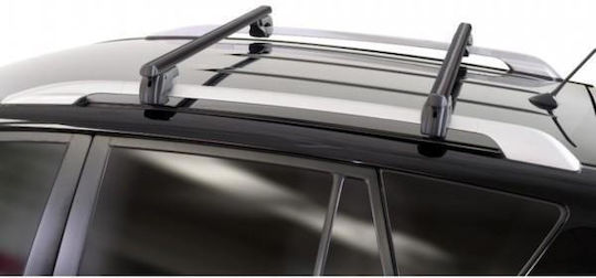 Menabo Aluminum Roof Bars Sherman Black 120 Cm Black Color Volkswagen Golf Vi 5k Plus 5 Doors 2008>2012 Raised Rails Parallel Bars Set 2 Pieces 12280/mb Mp.12280/mb-312