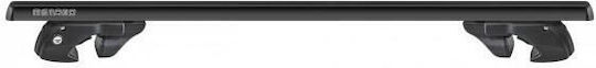 Menabo Aluminum Car Roof Bars Sherman Black 120 Cm Black Color Mitsubishi Space Wagon 5 Doors 1999>2003 Raised Rails Parallel Bars Set 2 Pieces 12280/mb Mp.12280/mb-193
