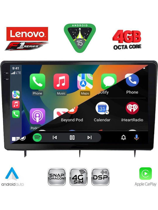 Lenovo Car Audio System for Honda Civic 2022-2026 Bluetooth USB Wi-Fi GPS Apple CarPlay Android Auto with 10" Touch Screen LENOVO SSQ 9192 CPA