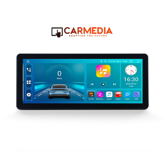 Carmedia Car Audio System for Ford Edge 2015 (Bluetooth/USB/WiFi/GPS/Apple-Carplay/Android-Auto) with Touch Screen 12.3"