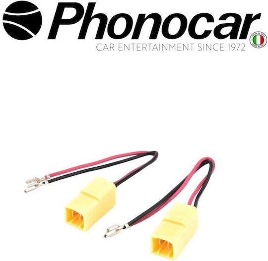 Phonocar Car Audio ISO Plug Alfa Romeo / Citroen / Fiat / Lancia / Peugeot