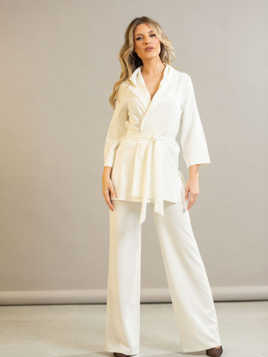 Damen Fuchsie Set mit Hose in Regulärer Passform