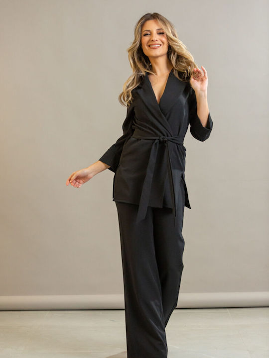 Damen Fuchsie Set mit Hose in Regulärer Passform