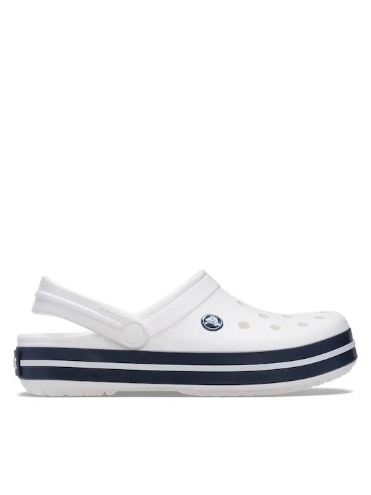Crocband Clog Kids Anatomic Beach Clogs White
