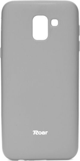 Roar Colorful Jelly Back Cover Σιλικόνης Γκρι (Galaxy J6)