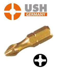 Винтовертни Битове Титаниеви 1/4 Ush Германия Ph 1x25 Ph1x25ushtit