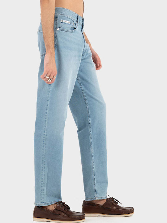 Calvin Klein 90s Ανδρικό Παντελόνι Τζιν Tapered Μπλε