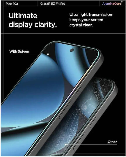 Spigen Glass Tr Ez Fit Pro Tempered Glass 2τμχ (Google Pixel 10a) AGL11364