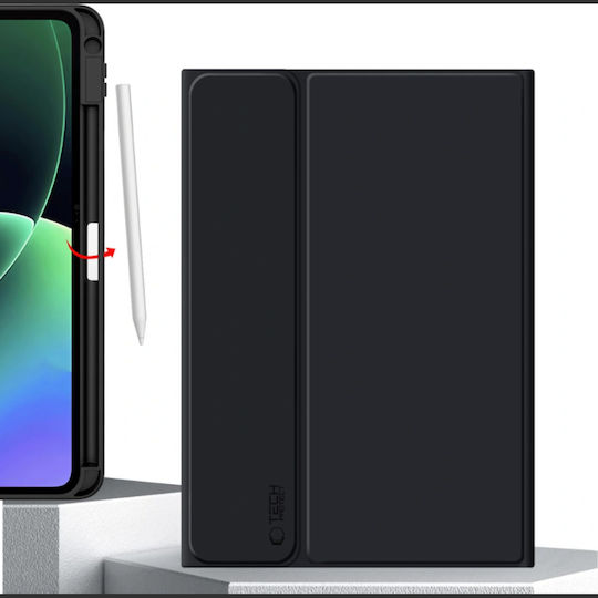 Tech-Protect Flip Cover mit Tastatur Schwarz für Xiaomi Pad 7 / 7 Pro / 8 / 8 Pro