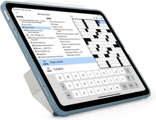 Pipetto Origami No1 Original Case Compatible iPad Air 11 Inch 2024 iPad Air 10.9 Inch 2022/2020 Turquoise