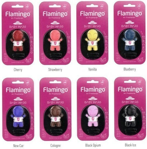 Flamingo Αρωματικό Αεραγωγού Αυτοκινήτου Baby Mars Dark Ice