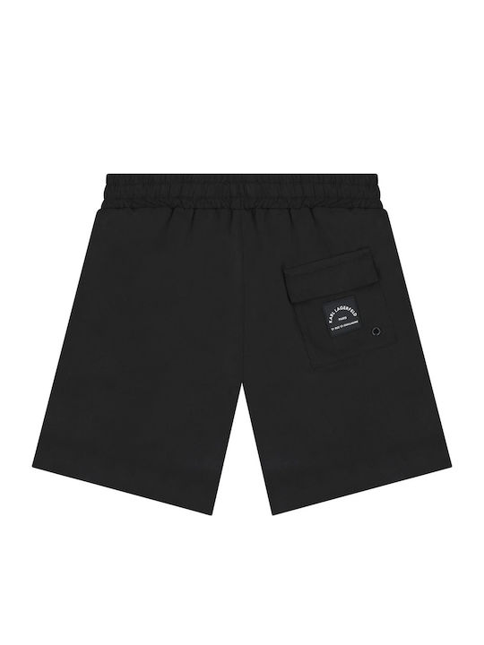 Karl Lagerfeld Kinder Badebekleidung Badeshorts Schwarz
