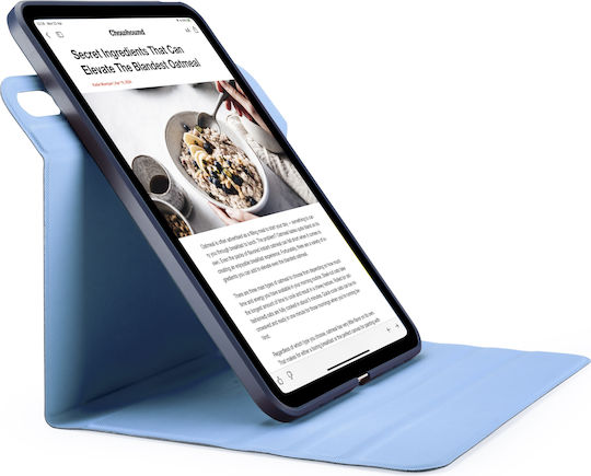 Pipetto Flip Cover Rotating Blue Tablet Case (iPad Air 11 (m3/m2)/iPad Air 10.9 (2022/2020))