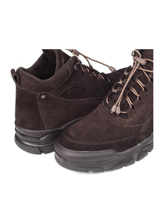 Ghete Barbati Suede Maro