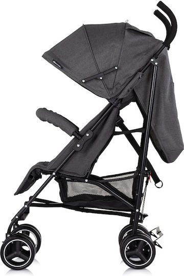Chipolino Milano Καρότσι Μπαστούνι Kατάλληλο από 6+ Mηνών Charcoal 5.6kg