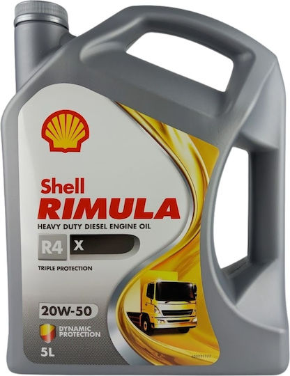 Shell Rimula R4 X Ulei Auto 20W-50 5L