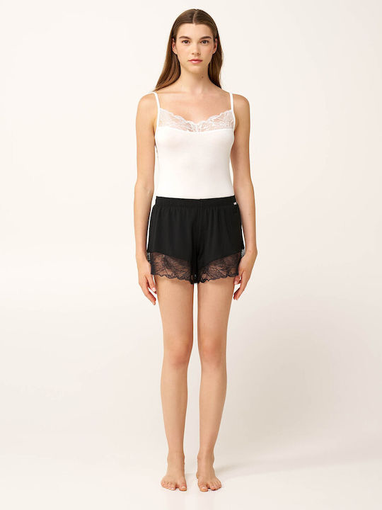 Cream Tricou Pentru Femei Cu Bretele