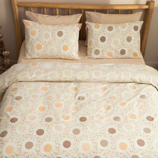 Vesta Home Amanda-1 Module Cearceafuri De Pat King Size 270x260cm Bej 4 Bucăți