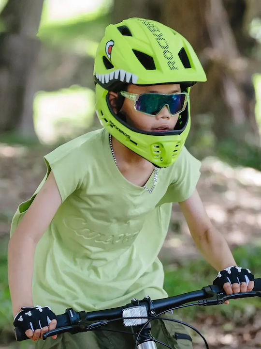 Rockbros Cască Pentru Bicicletă De Oraș Verde Pentru Copii