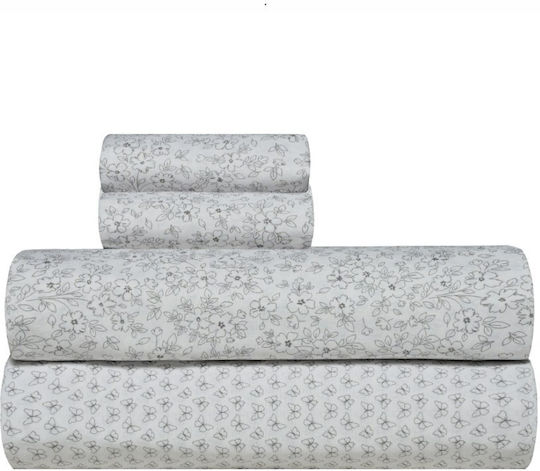 Kentia Evanthia Комплект Чаршафи King Size 270x270см 4 Броя