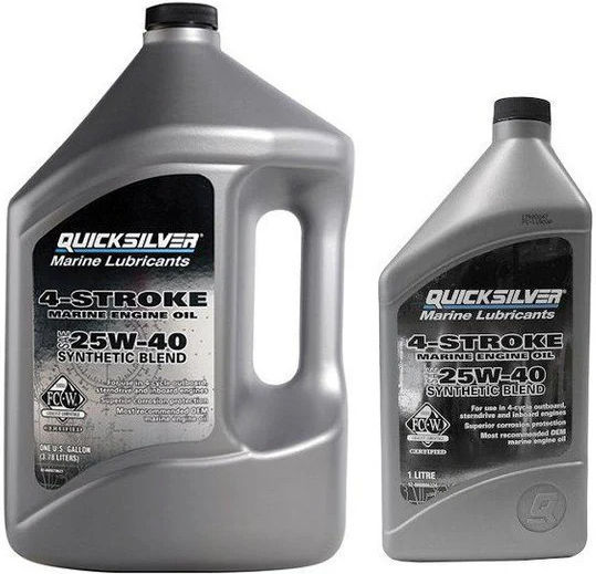 Quicksilver 25W-40 Synthetic Boat Lubricant 1lt