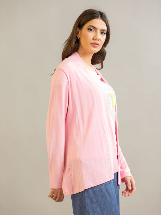 Women's Cardigan with Buttons Yellow