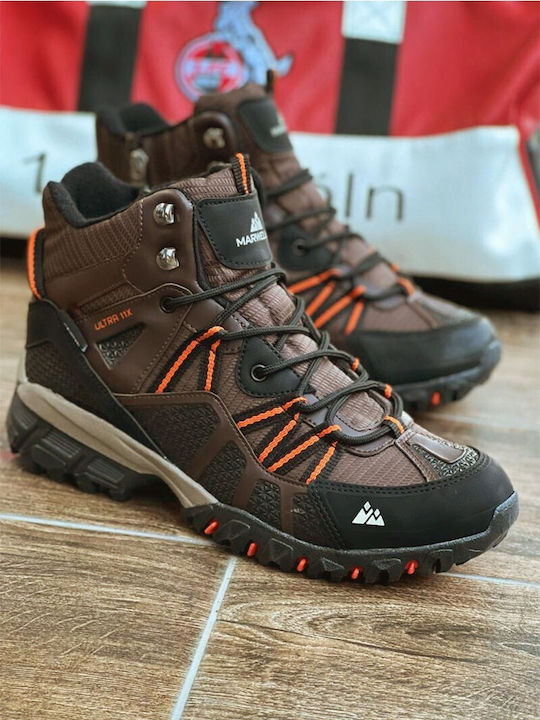 Marwells Männer Wanderschuhe Wasserdicht Braune